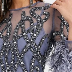 ASOS edition crystal embellished minidress